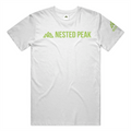 NP 26 Unisex Heather Short Sleeve T-Shirt | White, Indigo, Black - Nested Peak