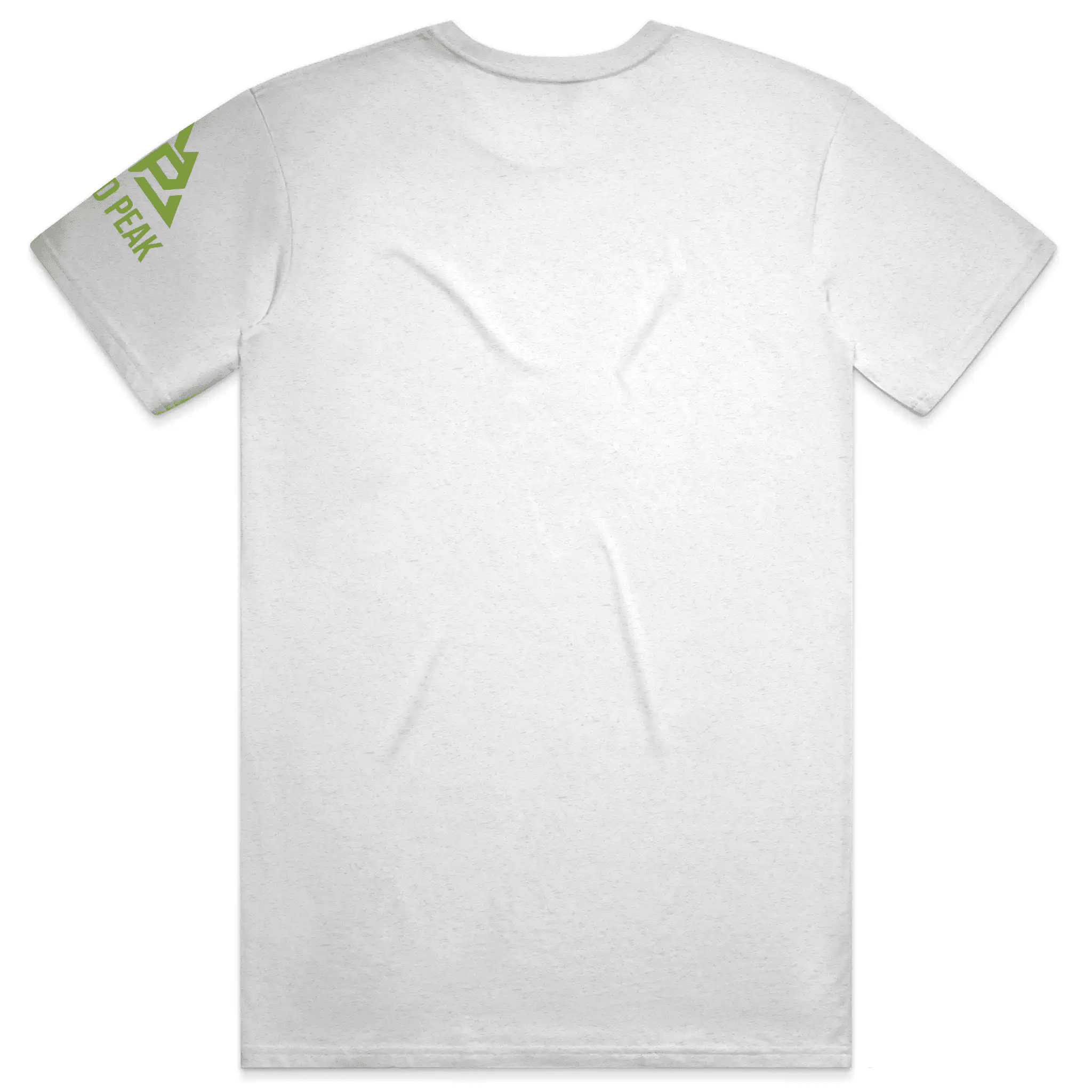 NP 26 Unisex Heather Short Sleeve T-Shirt | White, Indigo, Black - Nested Peak