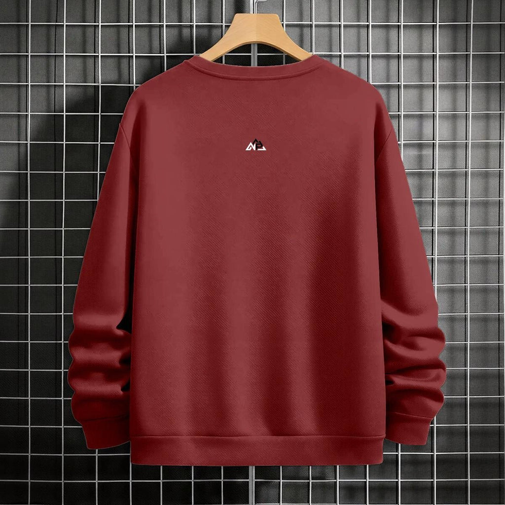 NP 26 Versatile Men's Polyester Fleece Sweatshirt | Granite Gray, Vanilla Cream, Platinum Gray, Ferrari Red, Tuscan Red, Espresso Brown - Nested Peak LLC