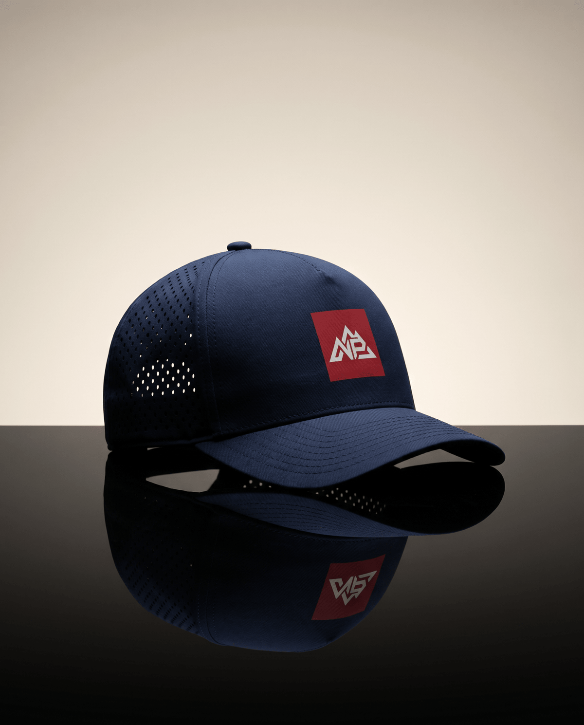 NP 26 Water Resistant Perforated Cap | Charcoal, Navy, Silver - Nested Peak LLC