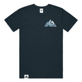 NP 26 Wave Men's Perfect Tri Tee | New Navy, Black, White - Nested Peak