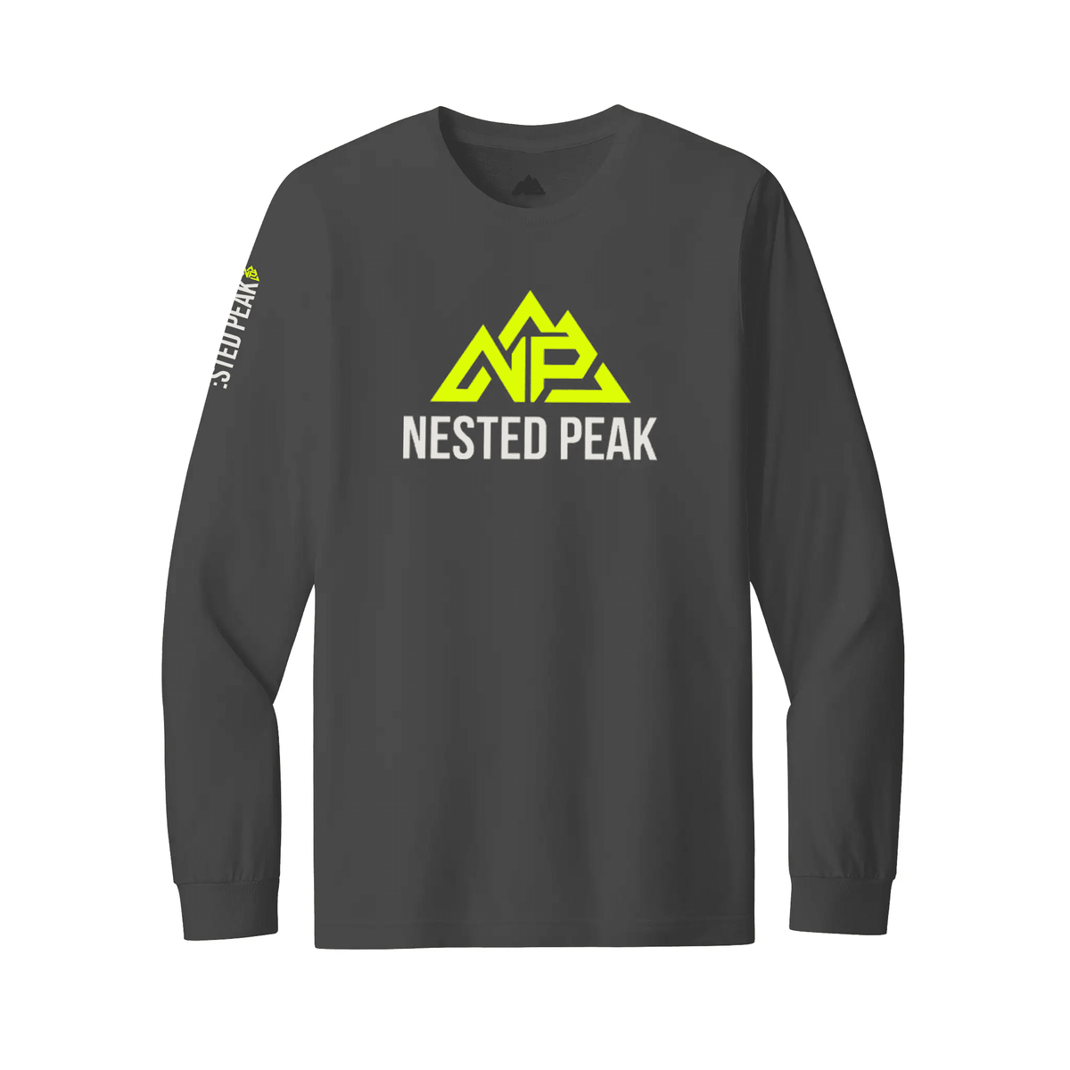 NP 26 WN Men's Triblend Long Sleeve Tee - Nested Peak