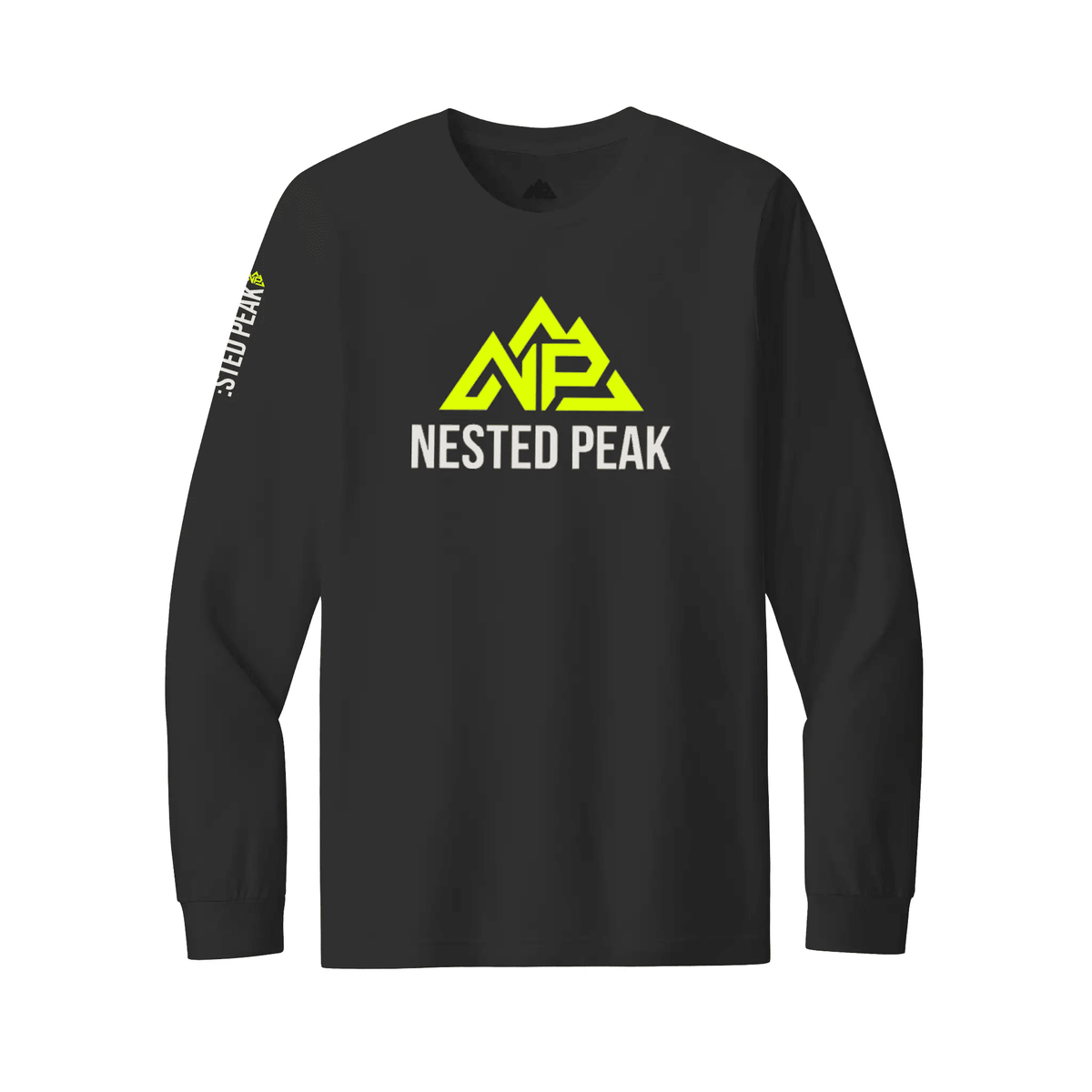NP 26 WN Men's Triblend Long Sleeve Tee - Nested Peak