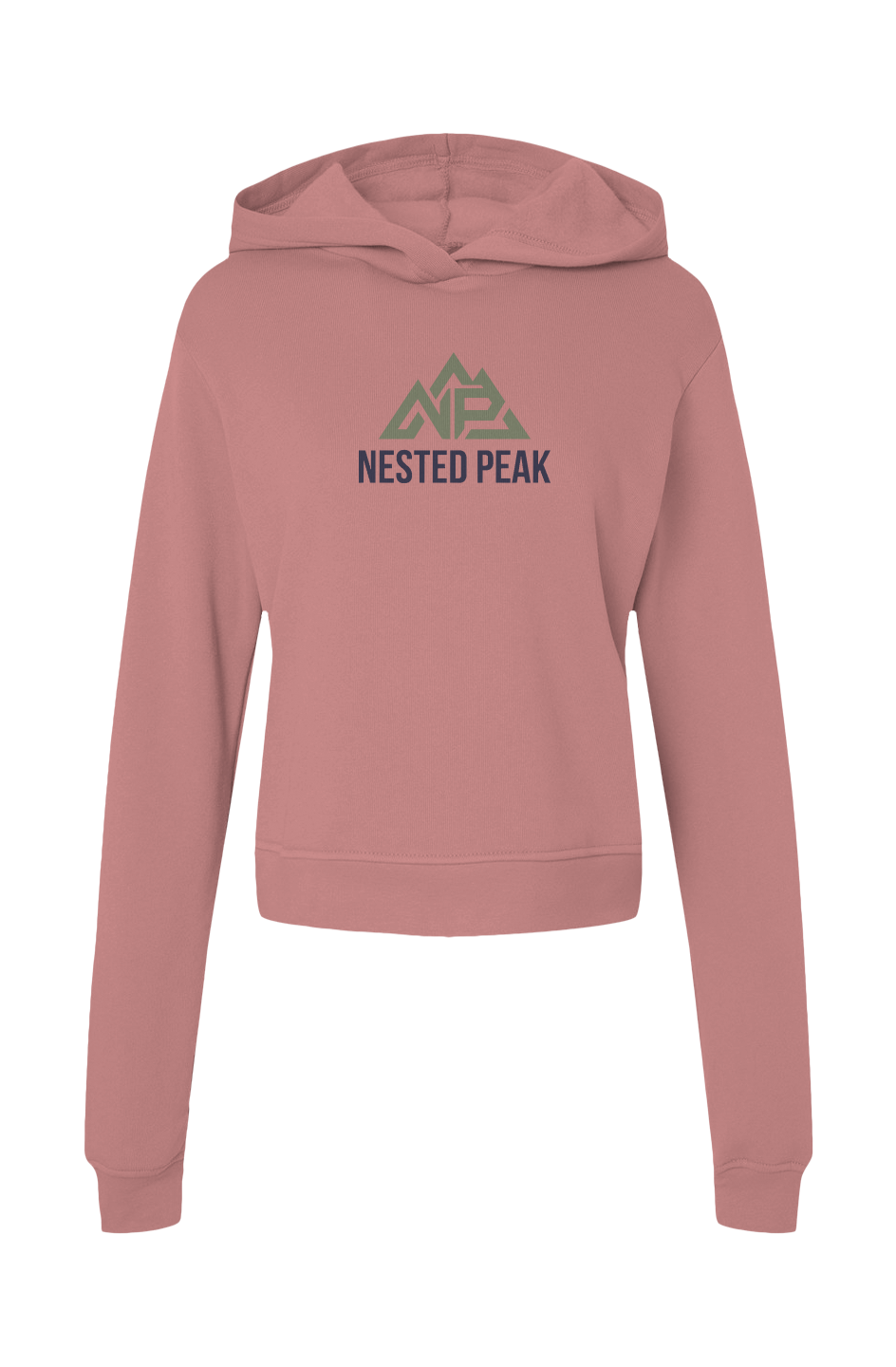 NP 26 Women's Classic Hoodie Sweatshirt | Dark Lavender, Mauve, Vintage White - Nested Peak