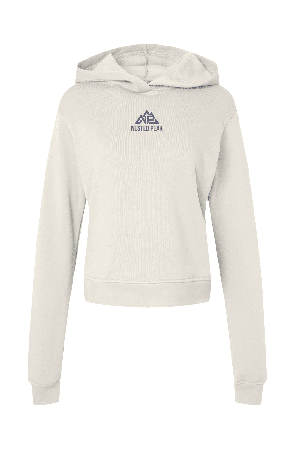 NP 26 Women's Classic Hoodie | Vintage White, Mauve - Nested Peak