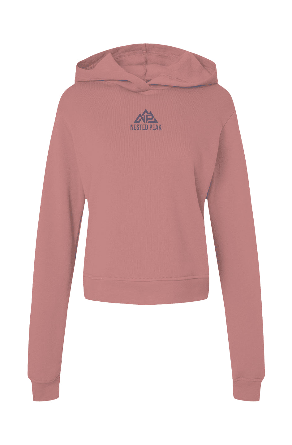 NP 26 Women's Classic Hoodie | Vintage White, Mauve - Nested Peak
