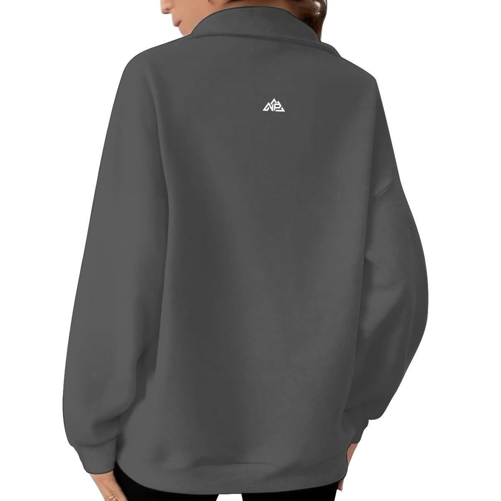 NP 26 Women's Half-Zip Fleece Sweatshirt | Cornflower Blue, Granite Gray, Rose Quartz, Tuscan Red - Nested Peak LLC