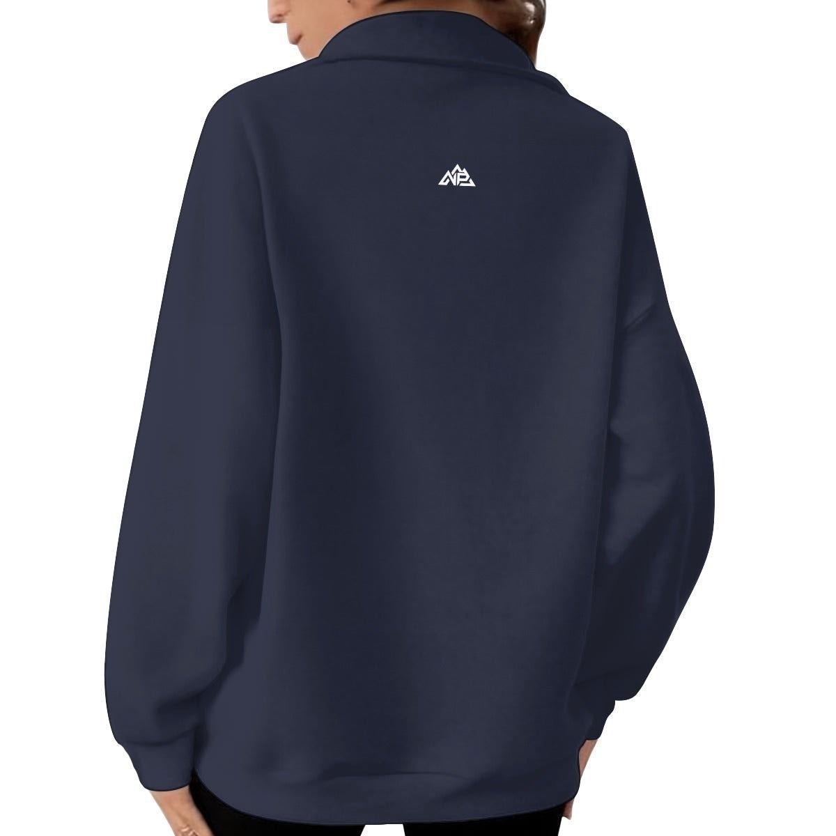 NP 26 Women's Half-Zip Fleece Sweatshirt | Cornflower Blue, Granite Gray, Rose Quartz, Tuscan Red - Nested Peak LLC