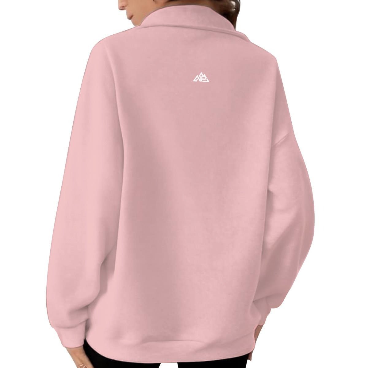 NP 26 Women's Half-Zip Fleece Sweatshirt | Cornflower Blue, Granite Gray, Rose Quartz, Tuscan Red - Nested Peak LLC