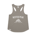 NP 26 Women's Ideal Racerback Tank | Warm Grey, Indigo, Mint - Nested Peak