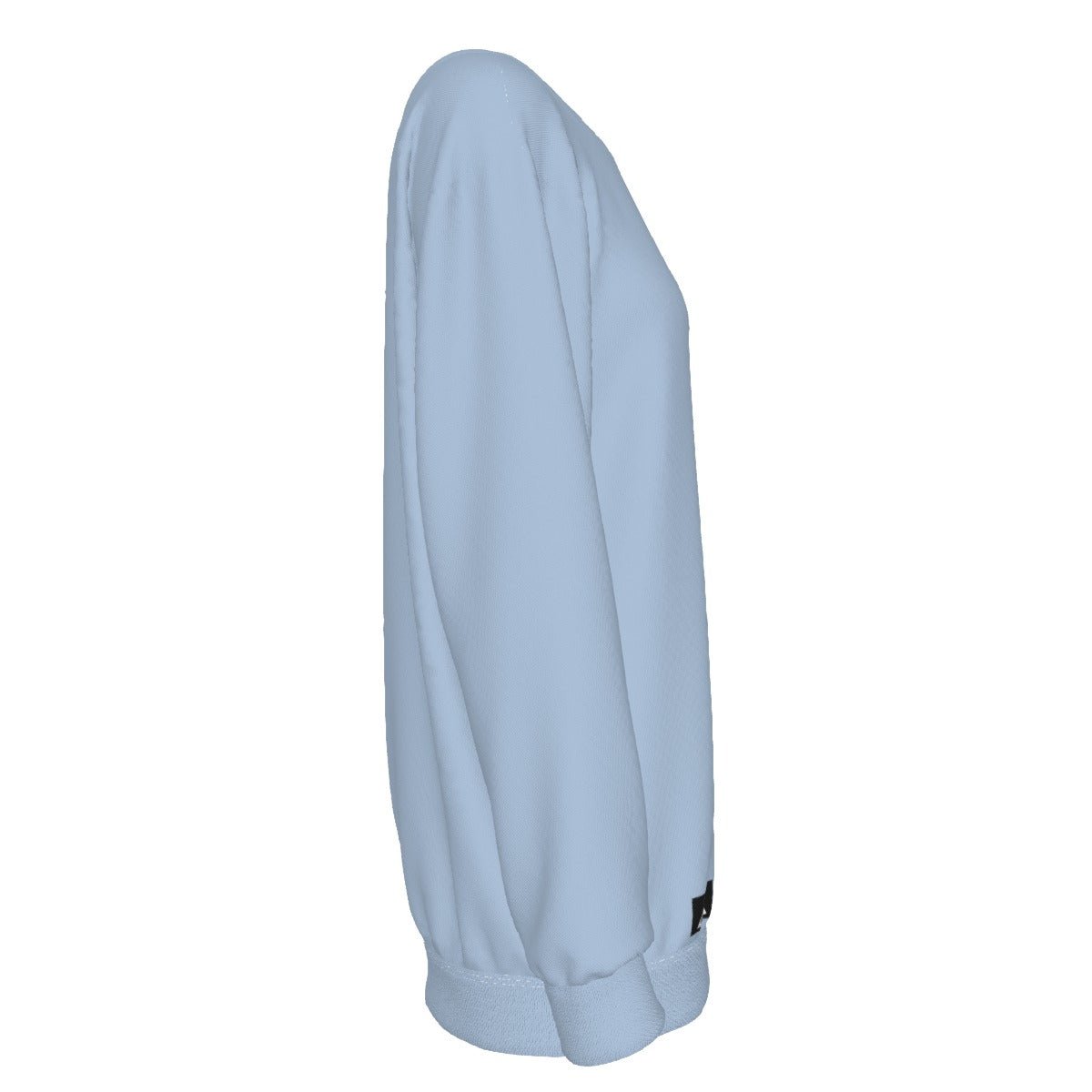 NP 26 Women's Off-Shoulder Sweatshirt | Light Blue - Nested Peak LLC