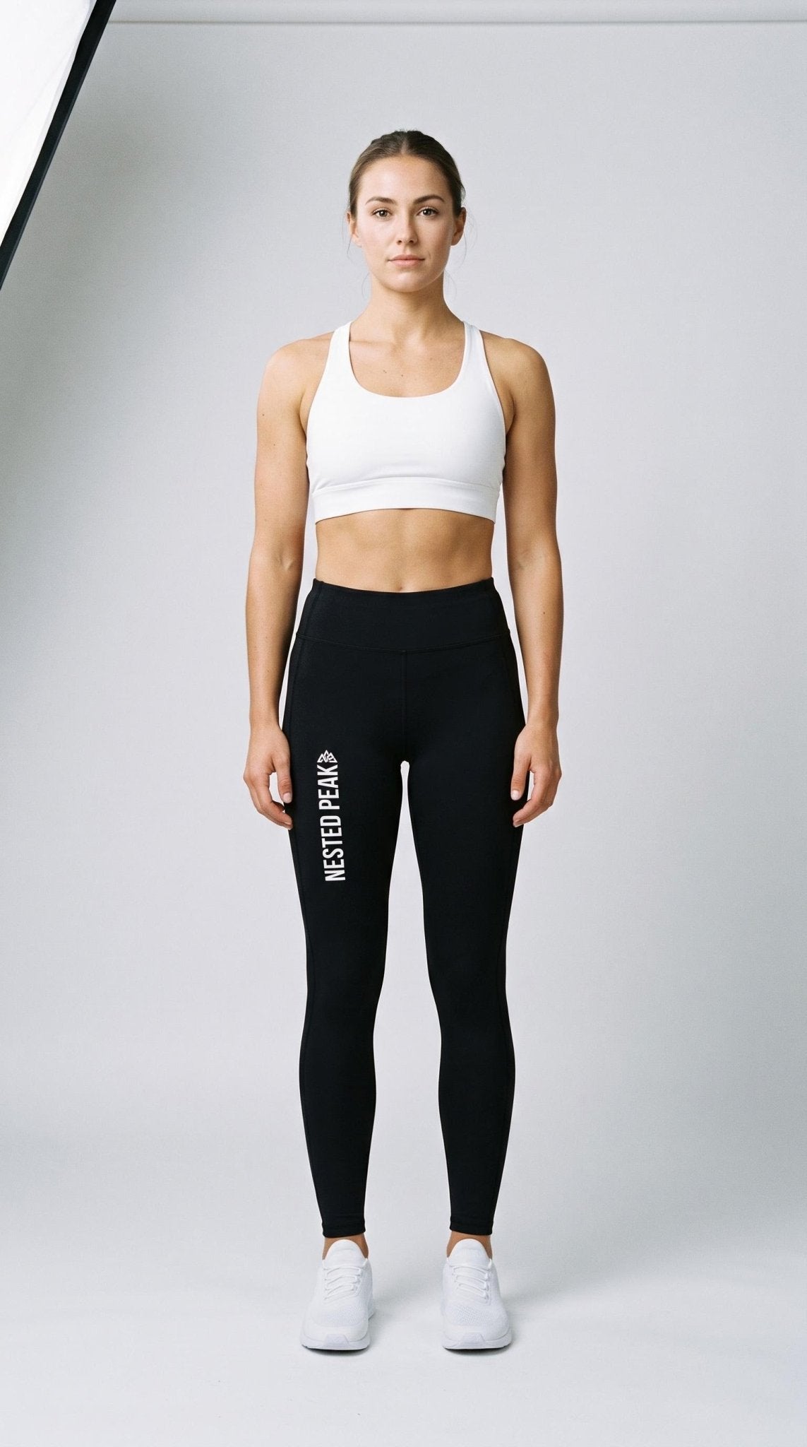 NP 26 Women's Performance Legging | Navy, Charcoal, Black - Nested Peak