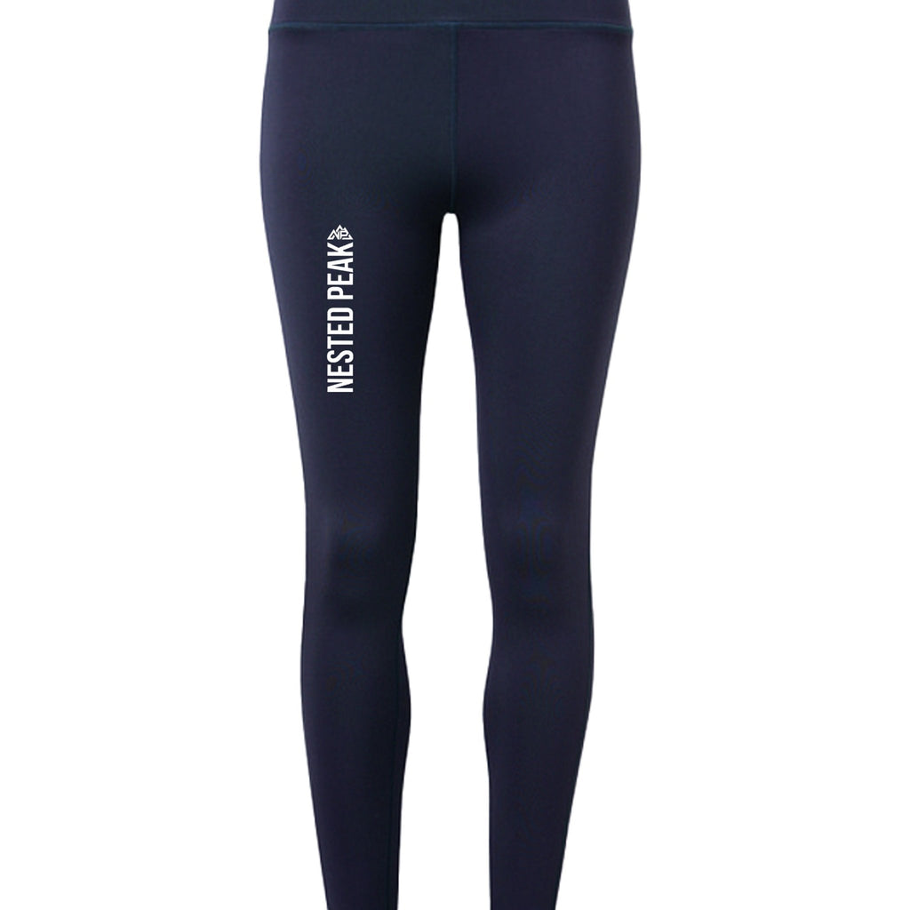 NP 26 Women's Performance Legging | Navy, Charcoal, Black - Nested Peak