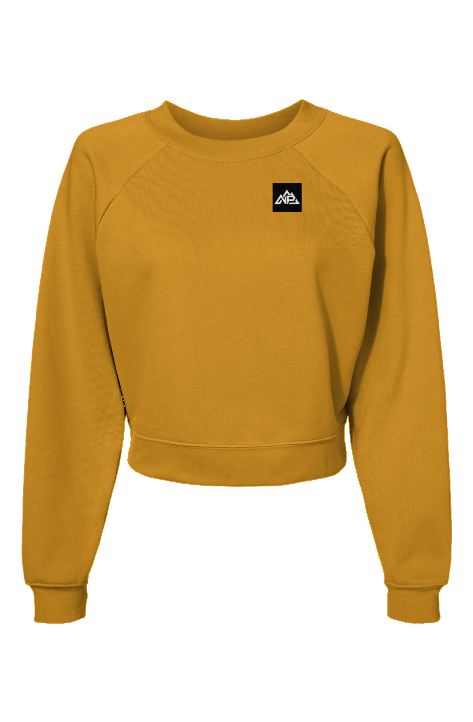 NP 26 Women's Raglan Pullover Fleece Sweatshirt | Heather Mustard, French Vanilla, Heather Sand Dune - Nested Peak LLC
