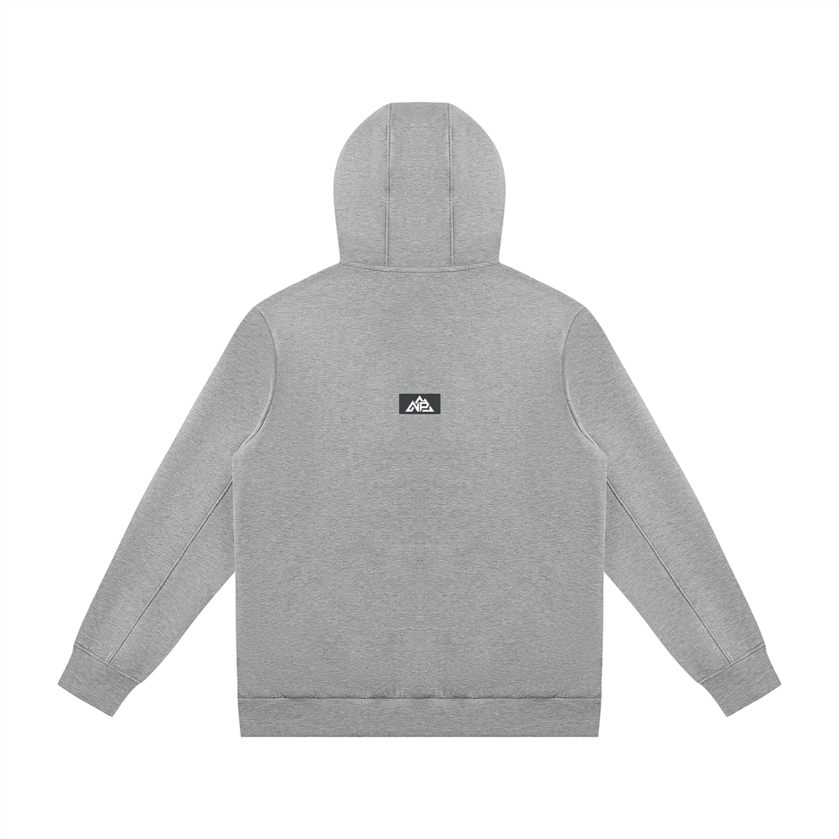 NP 26 Women's Regular Fit Full Zip Hoodie | Light Blue, Flower Gray - Nested Peak LLC