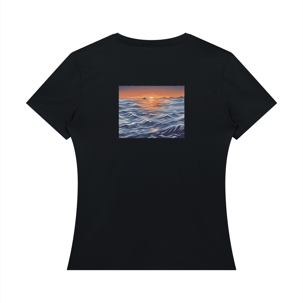 NP 26 Women's Regular Fit T-Shirt | Sky Blue, Pink, Light Green, Black, Navy Blue - Nested Peak