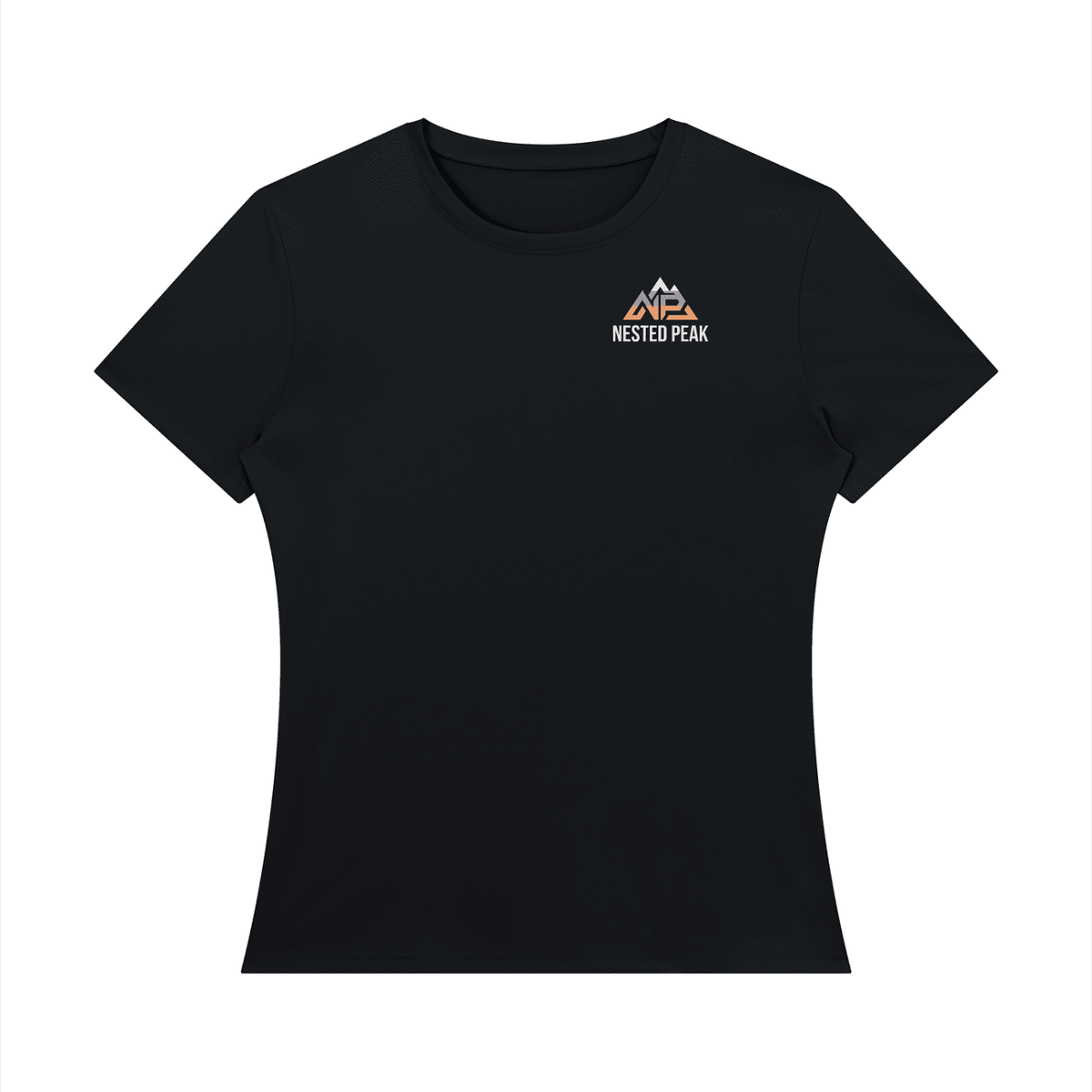 NP 26 Women's Regular Fit T-Shirt | Sky Blue, Pink, Light Green, Black, Navy Blue - Nested Peak