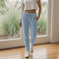 NP 26 Women's Wash Sweatpants | Misty Blue, Black, Dusty Rose - Nested Peak LLC
