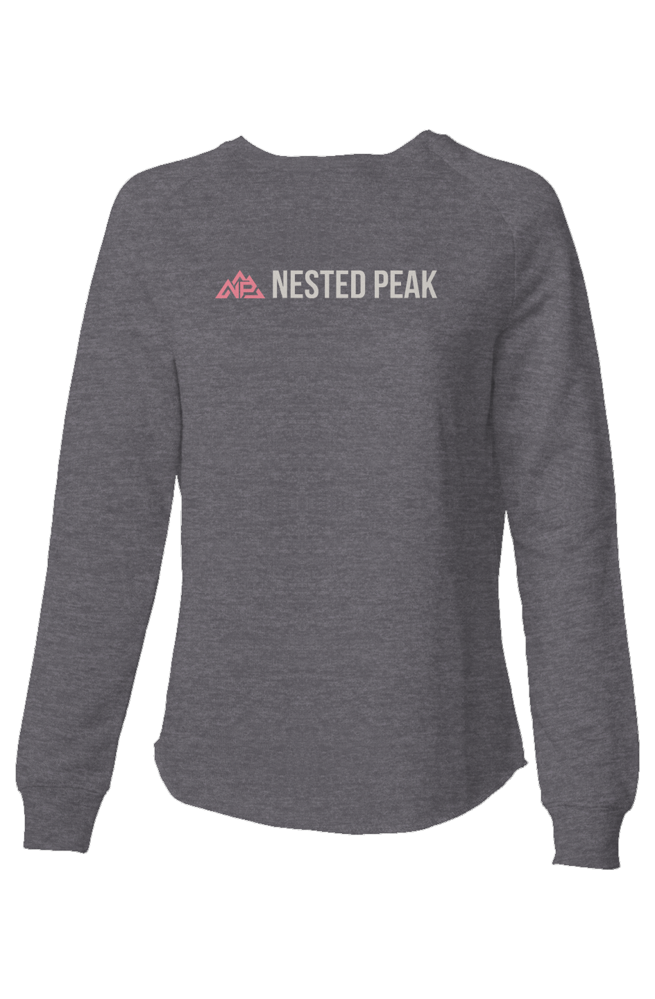 NP 26 WP Women's Lightweight Wash Sweatshirt | Sage, Shadow, Misty Blue - Nested Peak