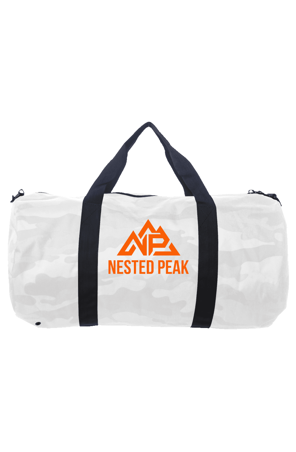 NP Day Tripper Duffle | White Camo - Nested Peak
