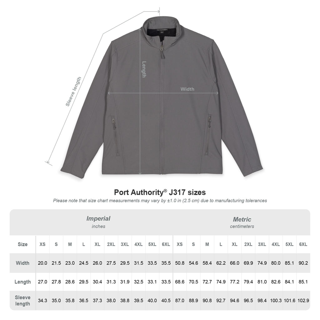 NP Embroidered Mountain Logo Soft Shell Jacket — Men's Lightweight Weatherproof Coat | Battleship Grey, Black, Black Charcoal Heather, Deep Smoke, Dress Blue Navy, Maroon, Pearl Grey Heather - Nested Peak