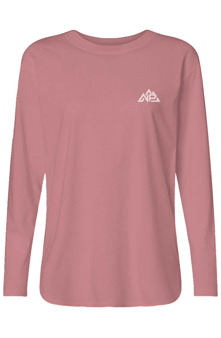 NP Ladies Relaxed Long Sleeve Tee - Nested Peak