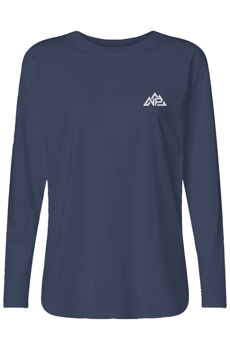NP Ladies Relaxed Long Sleeve Tee - Nested Peak