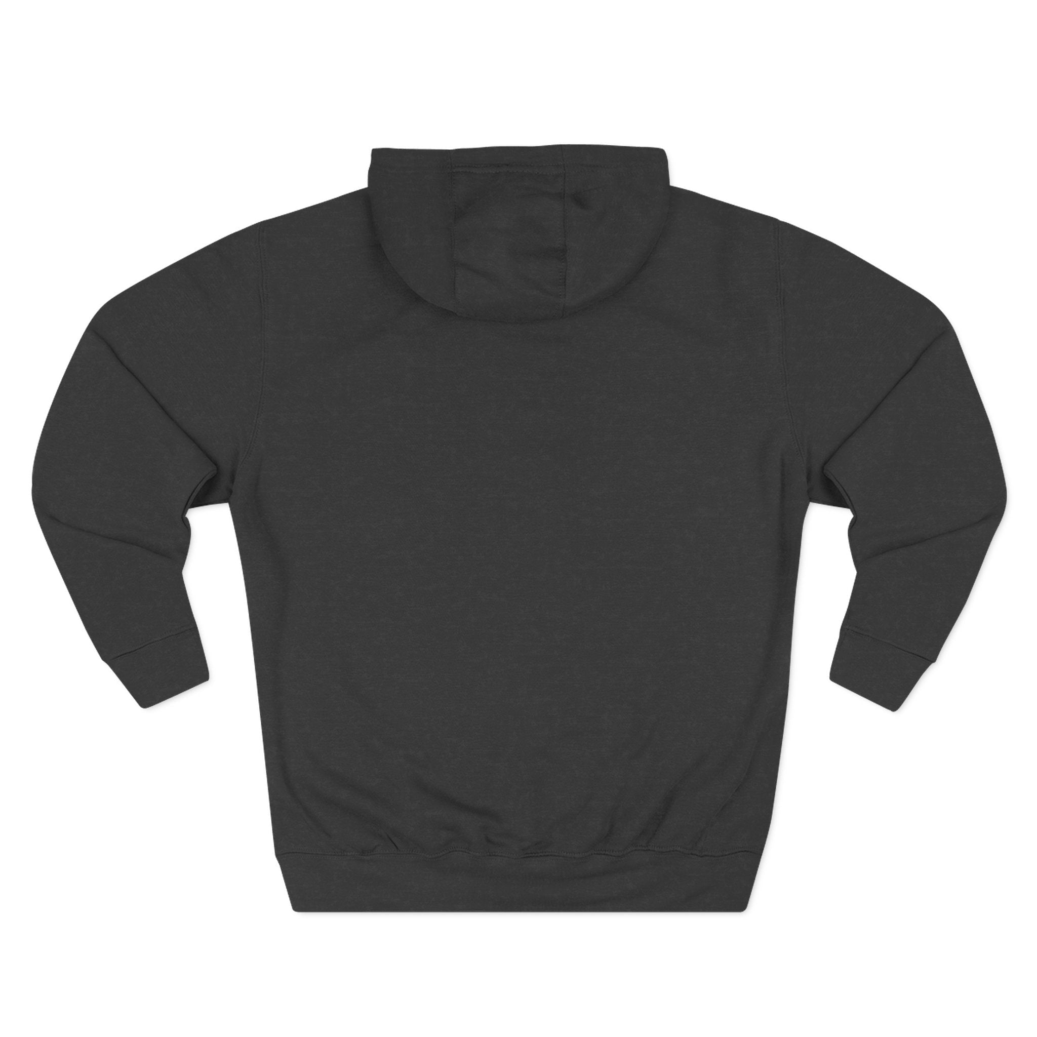 NP Logo Hoodie — Cozy Fleece Pullover | Black, Charcoal Heather, Navy, Red, Sports Green - Nested Peak