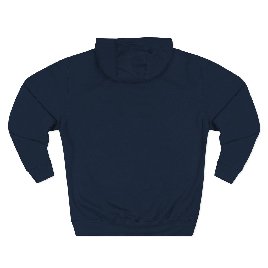 NP Logo Hoodie — Cozy Fleece Pullover | Black, Charcoal Heather, Navy, Red, Sports Green - Nested Peak