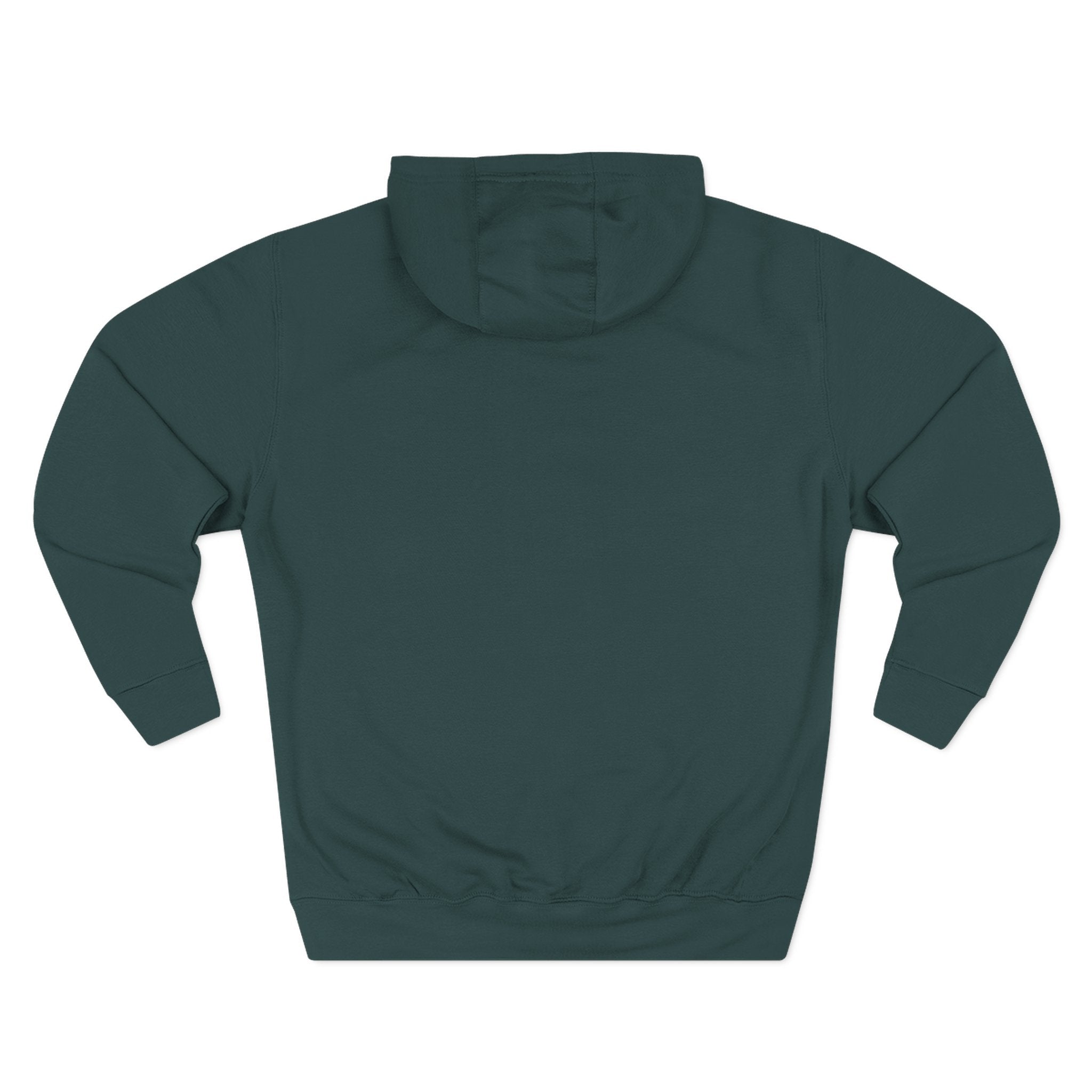 NP Logo Hoodie — Cozy Fleece Pullover | Black, Charcoal Heather, Navy, Red, Sports Green - Nested Peak