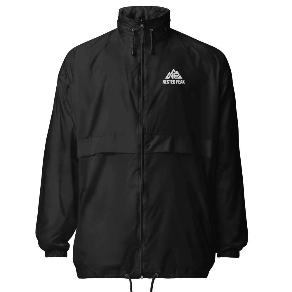 NP Men's Basic Windbreaker Jacket - Nested Peak