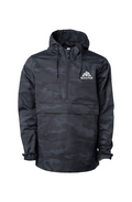 NP Men's Black Camo Anorak Jacket - Nested Peak