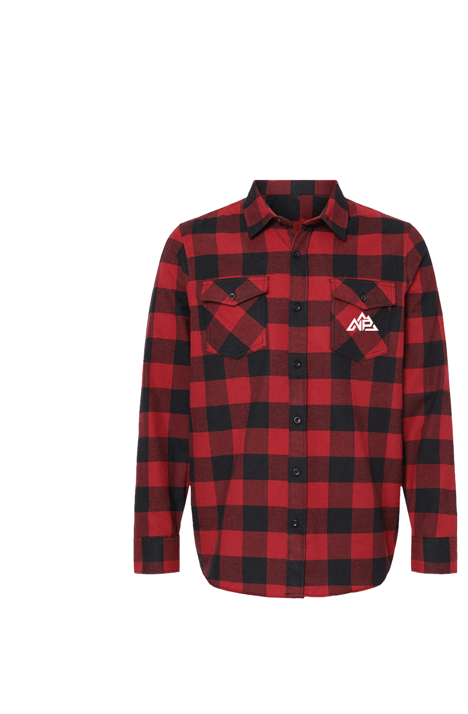 NP Men's Flannel Shirt - Nested Peak