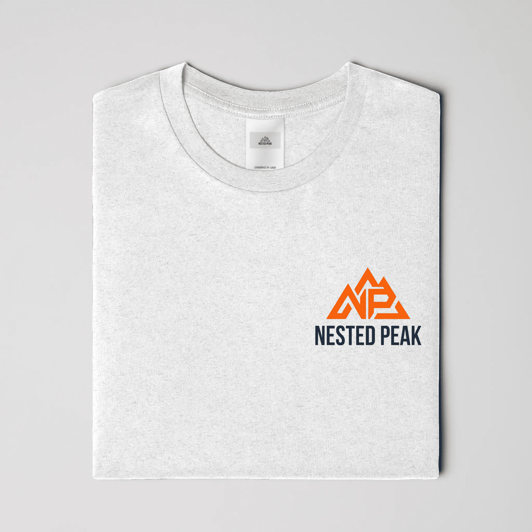 NP Men's Heather Short Sleeve T-Shirt - Nested Peak