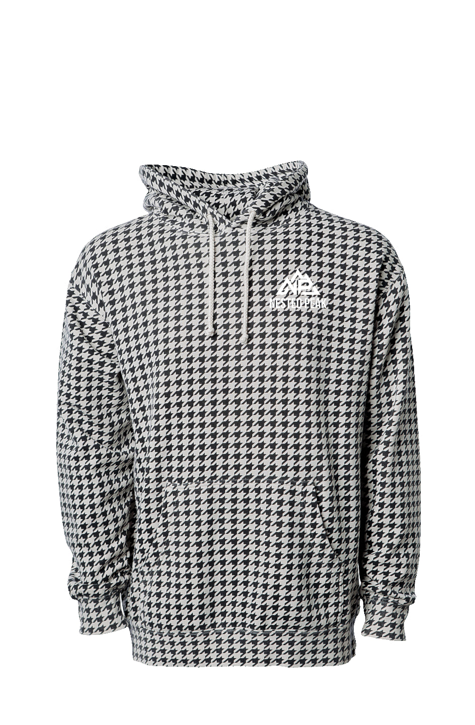 NP Men's Houndstooth Hoodie | Houndstooth - Nested Peak