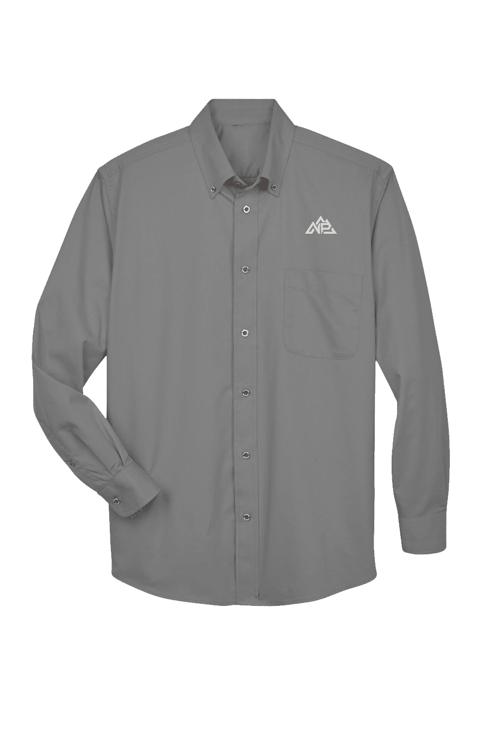 NP Men's Long-Sleeve Twill Shirt - Nested Peak