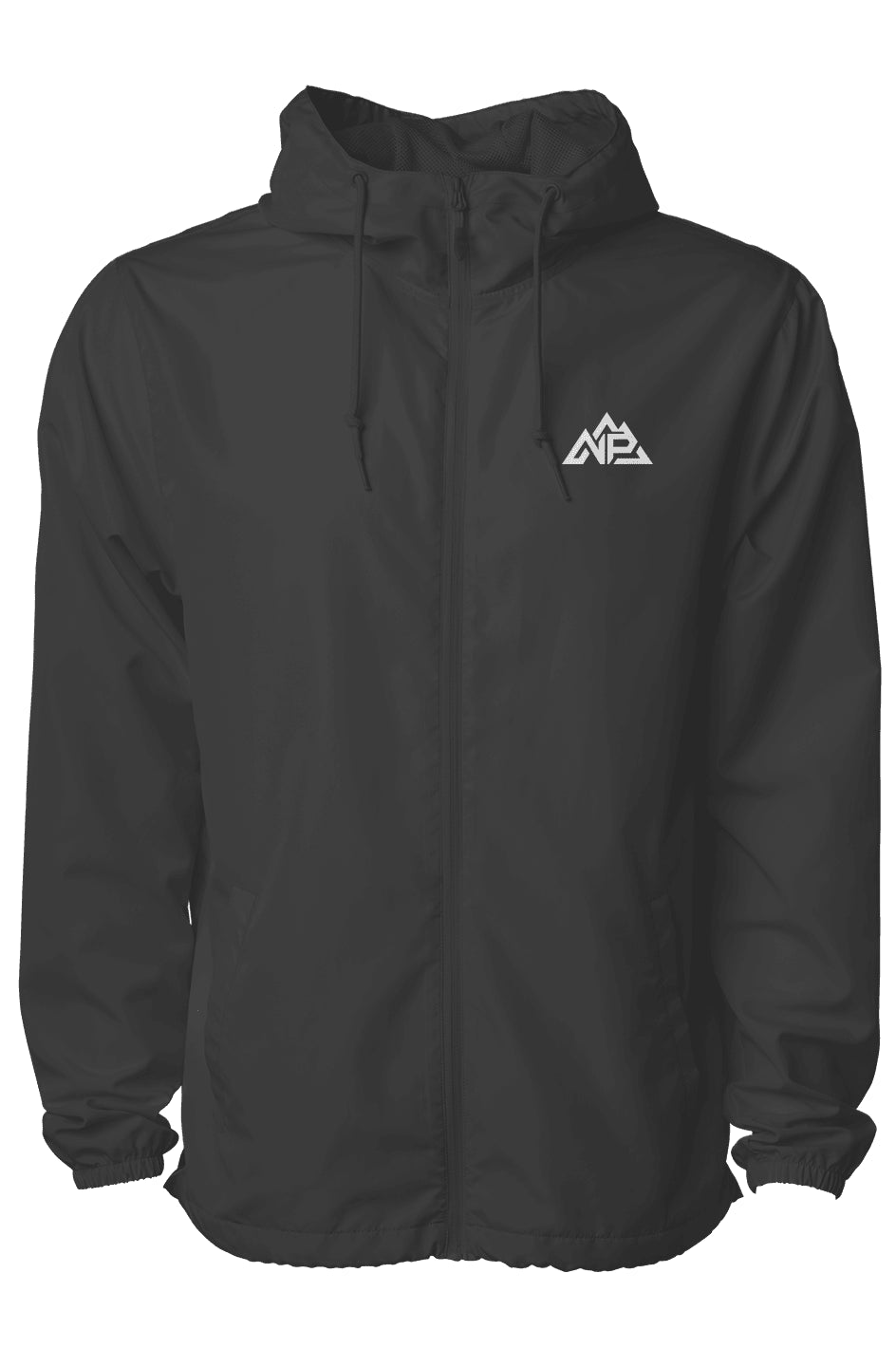NP Men's Water Resistant Lightweight Windbreaker - Nested Peak