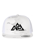 NP Multicam Alpine/White Trucker Cap - Nested Peak