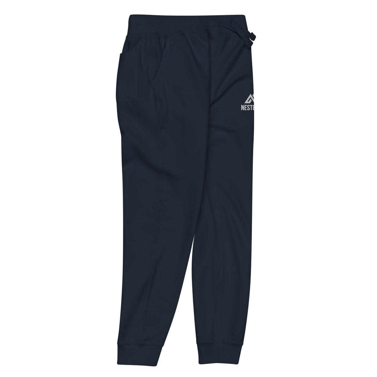 NP Unisex Fleece Sweatpants | Black, Navy Blazer, Maroon, Charcoal Heather, Military Green - Nested Peak