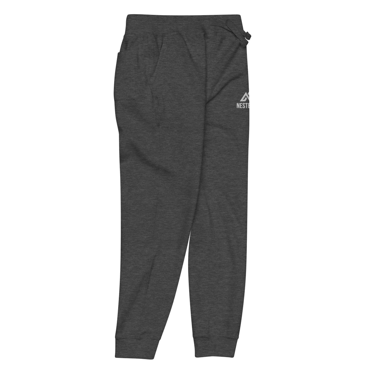 NP Unisex Fleece Sweatpants | Black, Navy Blazer, Maroon, Charcoal Heather, Military Green - Nested Peak