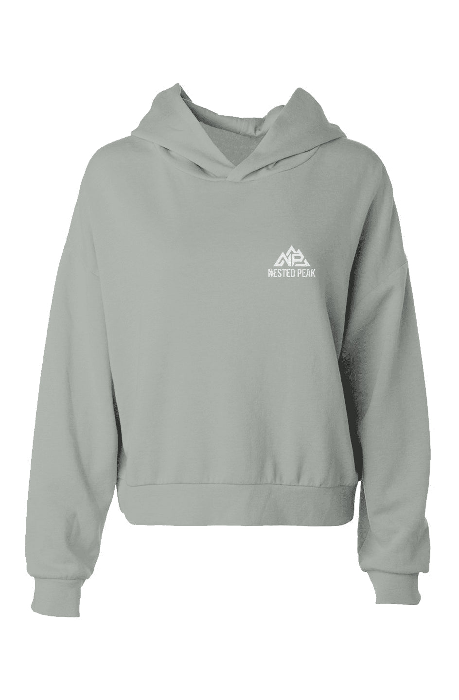 NP Women's Hip Height Hoodie - Nested Peak