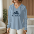 NP Women's Lightweight Wash Hooded Sweatshirt - Nested Peak