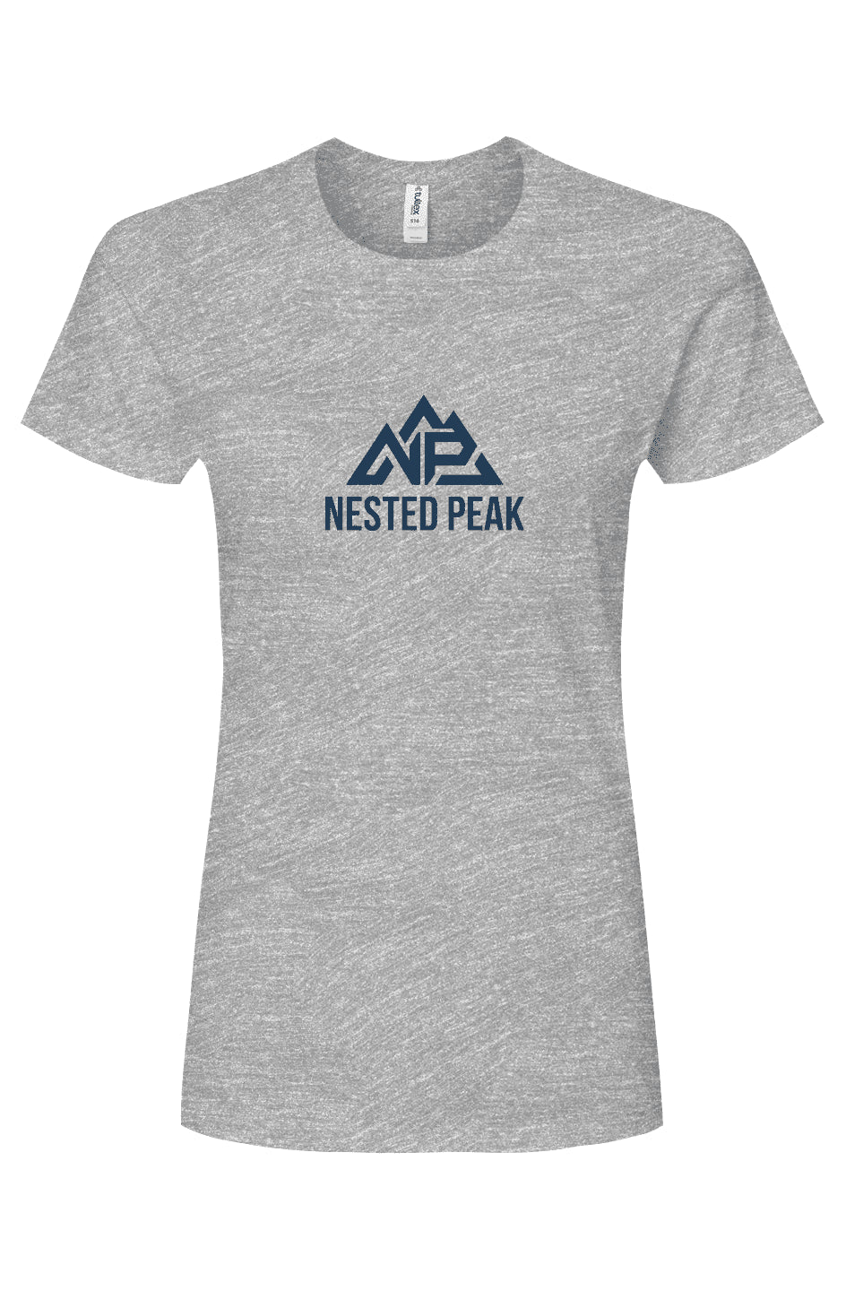 NP Women's Premium Cotton T-Shirt - Nested Peak