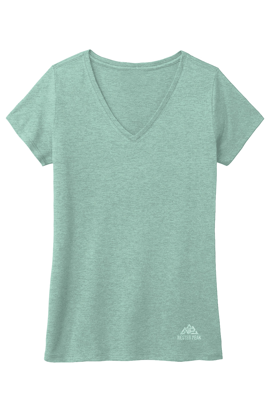 NP Women's Tri V-Neck Tee - Nested Peak