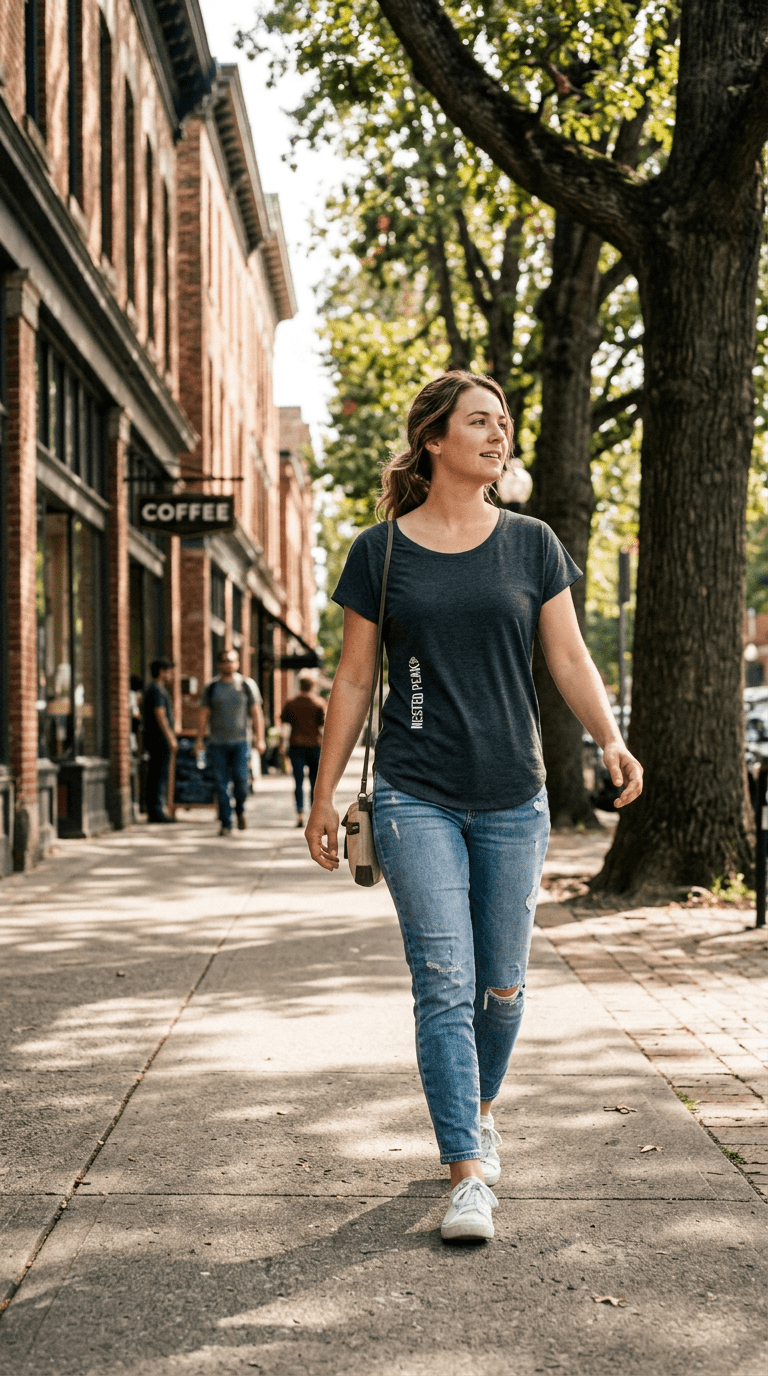 NP Women's Triblend Short Sleeve Dolman | Vintage Royal, Vintage Black, Indigo - Nested Peak