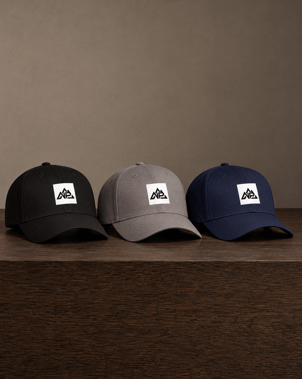 NU Flex Fit Adjustable Cap | Black, Grey, Navy - Nested Peak LLC