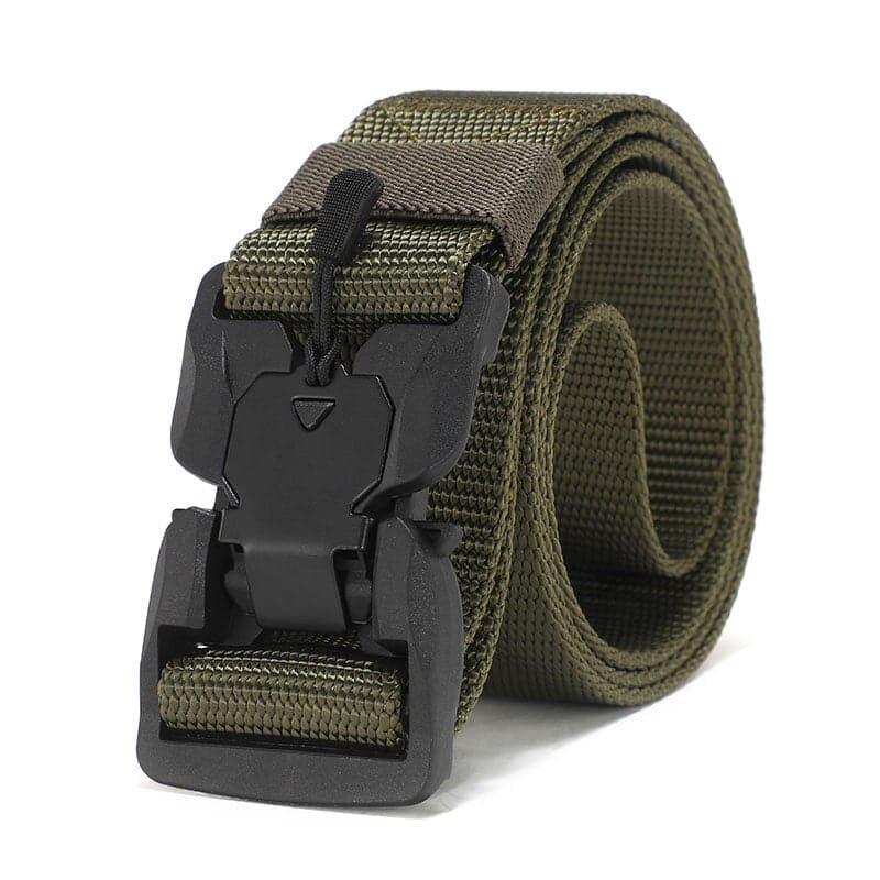 Nylon Army Training Magnetic Buckle Waist Belt - Nested Peak LLC