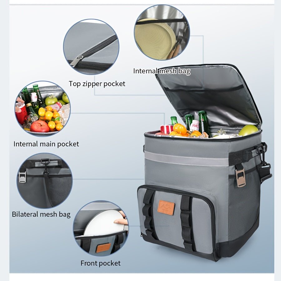 Rolling Insulated Refrigerated Truck Cooler Bag - Nested Peak LLC