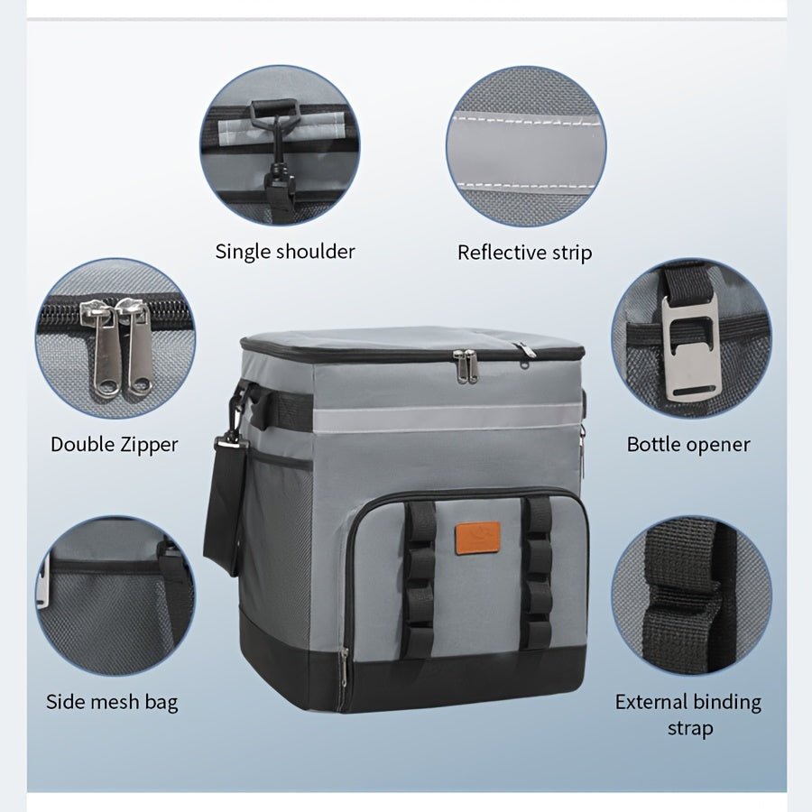 Rolling Insulated Refrigerated Truck Cooler Bag - Nested Peak LLC