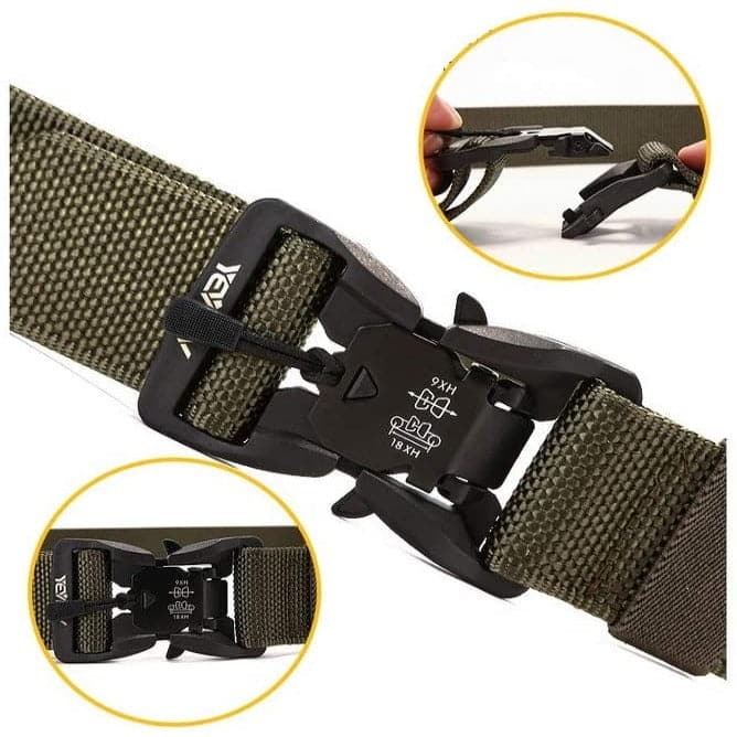 Tactical Outdoor Riding Travel Men's Adjustable Belt - Nested Peak LLC